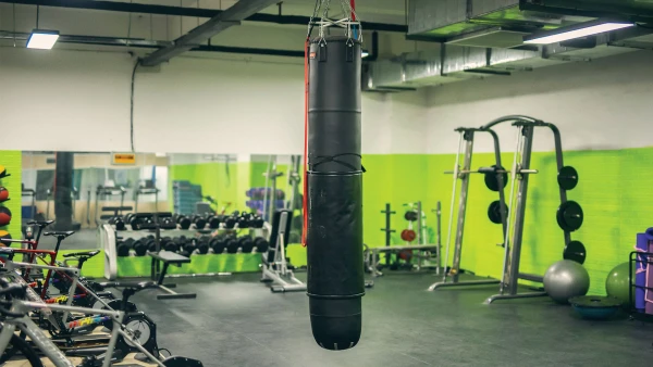 international school of qingdao campus even has an exercize gym room